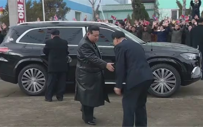 [图]金正恩增置新车，价值不菲豪华迈巴赫GLS 600