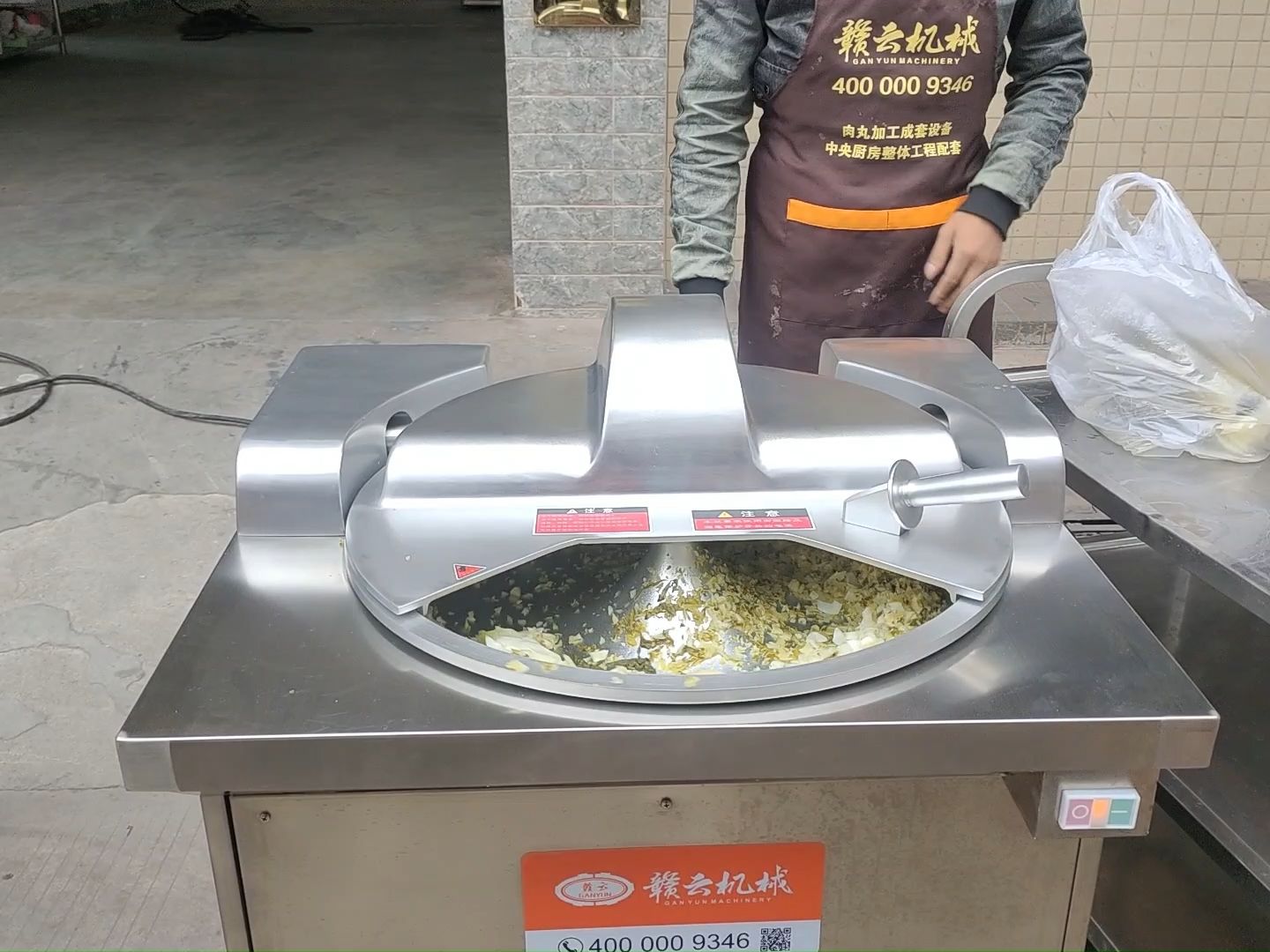 自动做饺子馅包子馅的机器 全自动多功能菜馅机