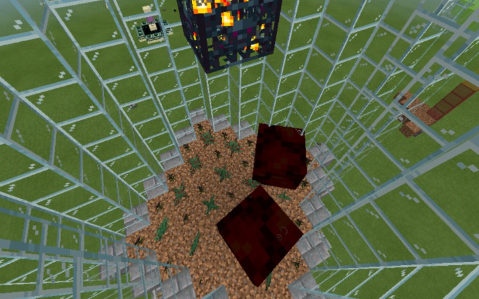 【mcbe】1.16岩浆怪刷怪笼改造