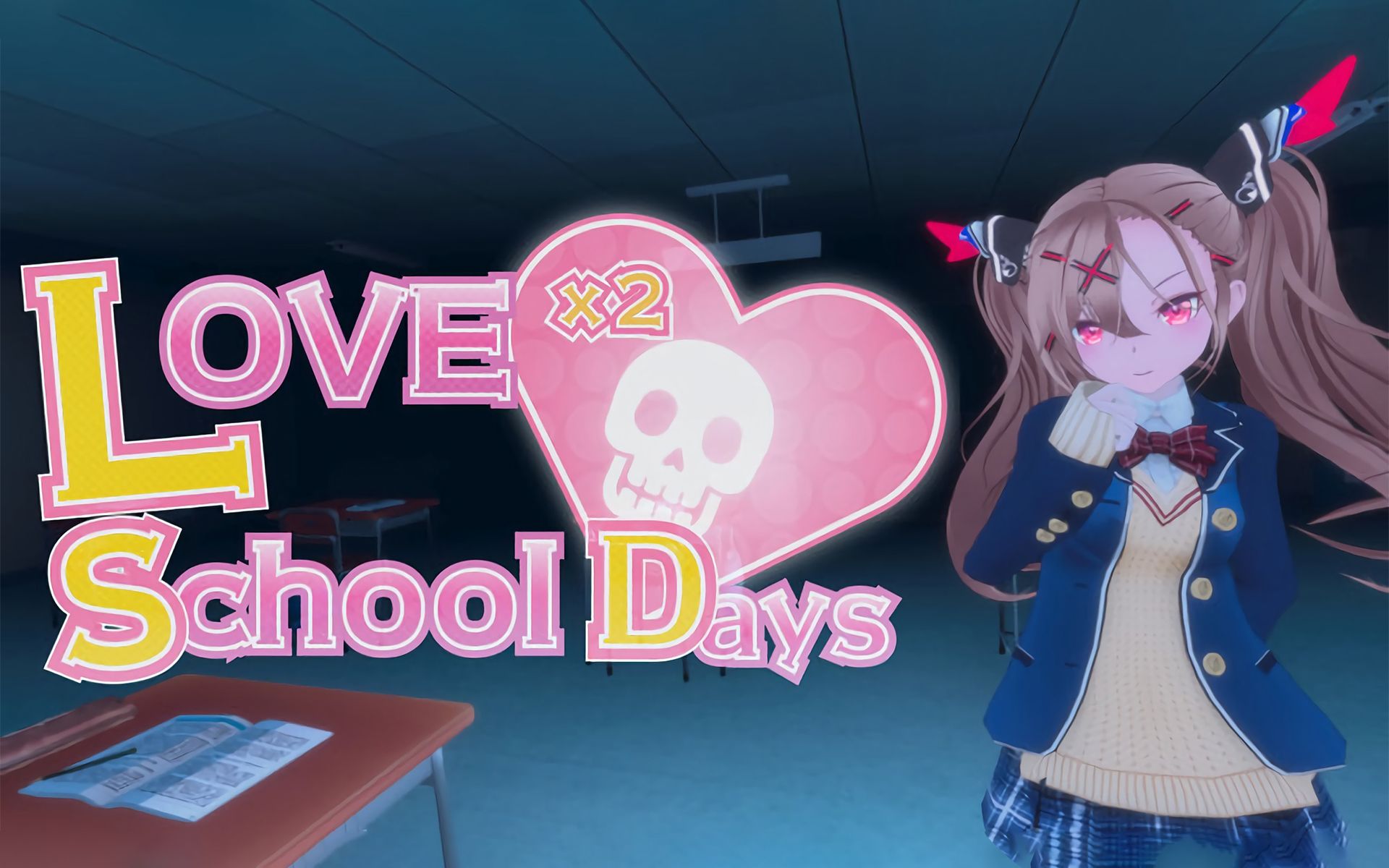 [图]【老E录播】2.6晚上 海绵宝宝：宇宙摇摆 &【恐怖游戏？】Love Love School Days