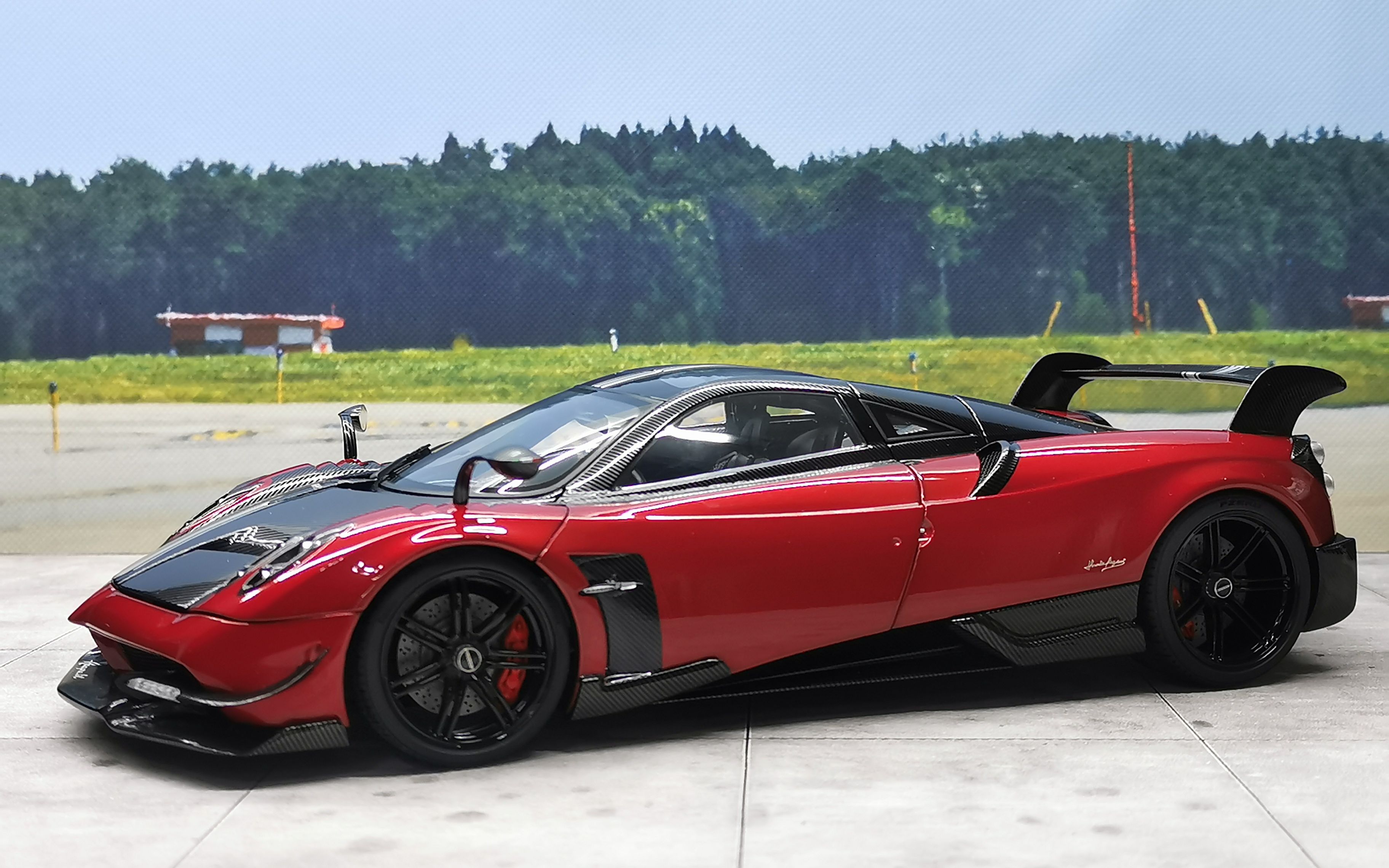 模玩分享-车模第28期 autoart pagani huayra bc 帕加尼 花雅bc 1:18