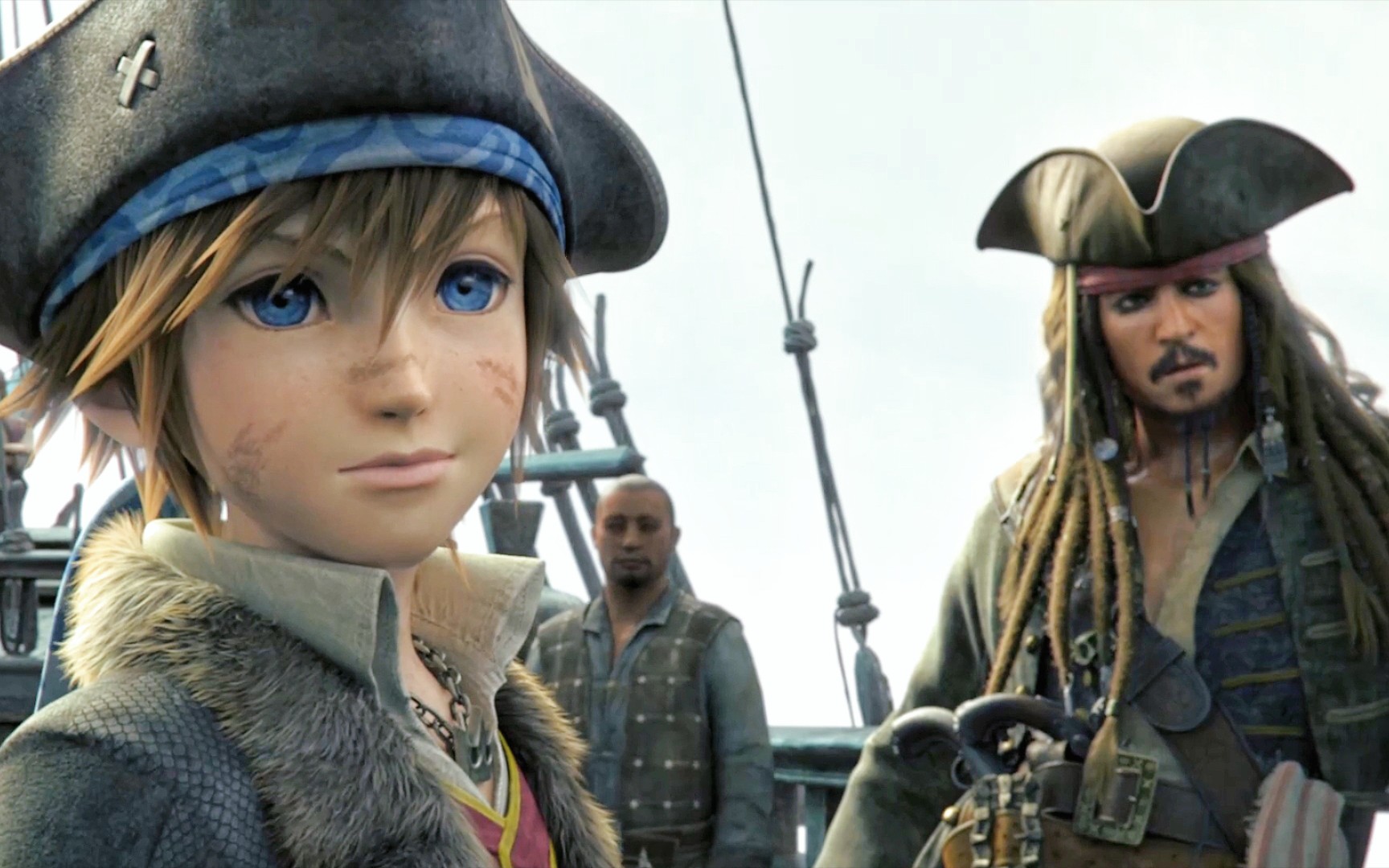 王国之心3游玩过程part8加勒比海盗