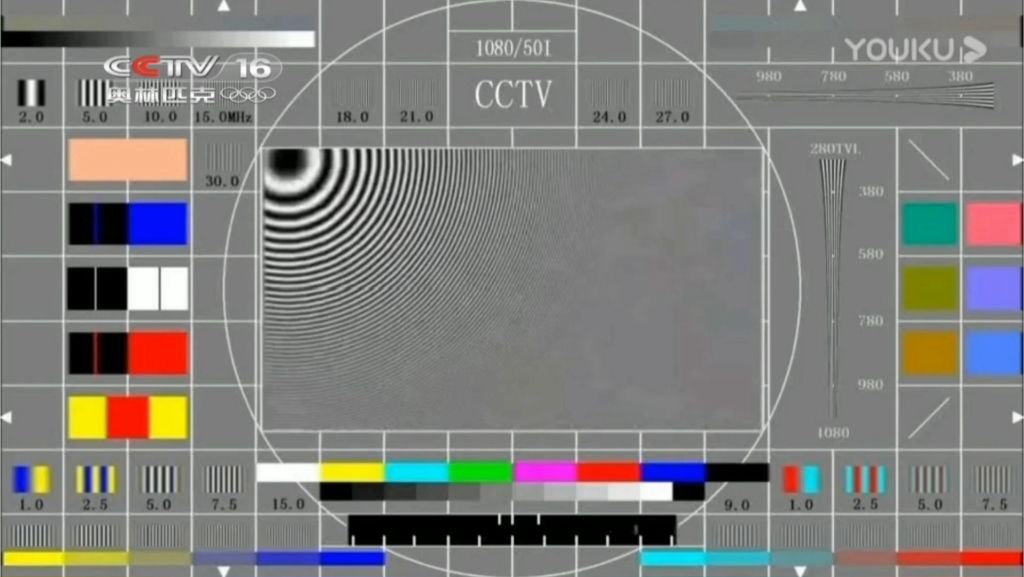 [图]CCTV-16奥林匹克频道测试2021年10月25日开播变小台标改为16:9形式