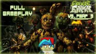 Download Video: [FNAF3/FNF] 超优质mod全流程游玩！鬼屋里同贵物的殊死搏斗！