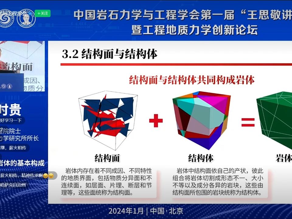 【科学讲座】杜时贵院士从工程视角看岩体的基本构成哔哩哔哩bilibili