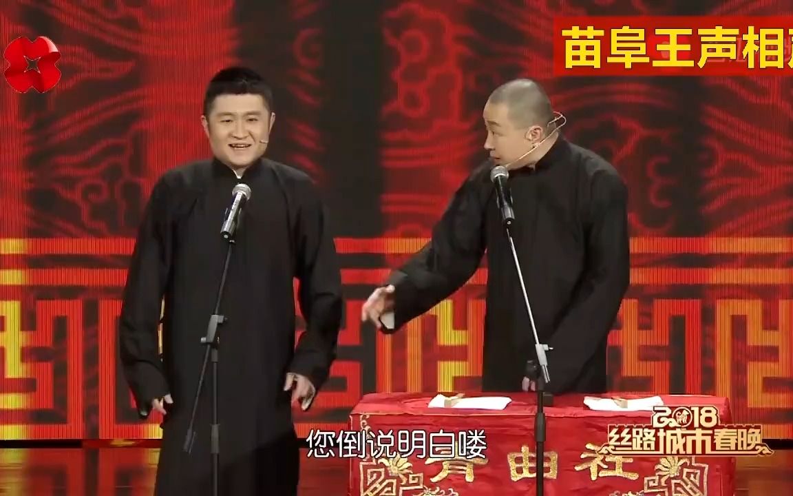 苗阜王声相声合集-老苗会口音太多,满嘴跑火车的乱说,也是累赘