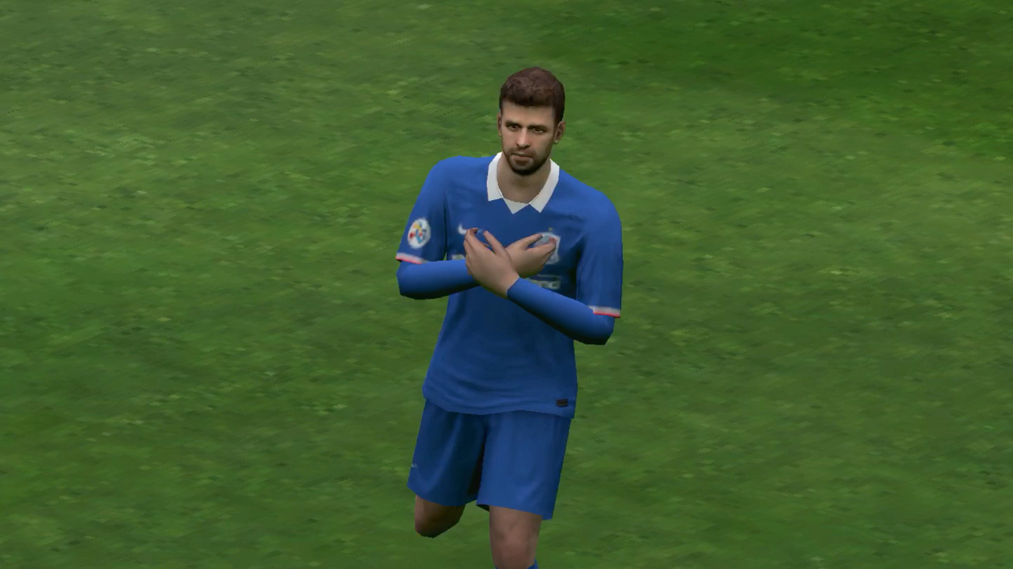 实况足球球员庆祝动作(8)皮克