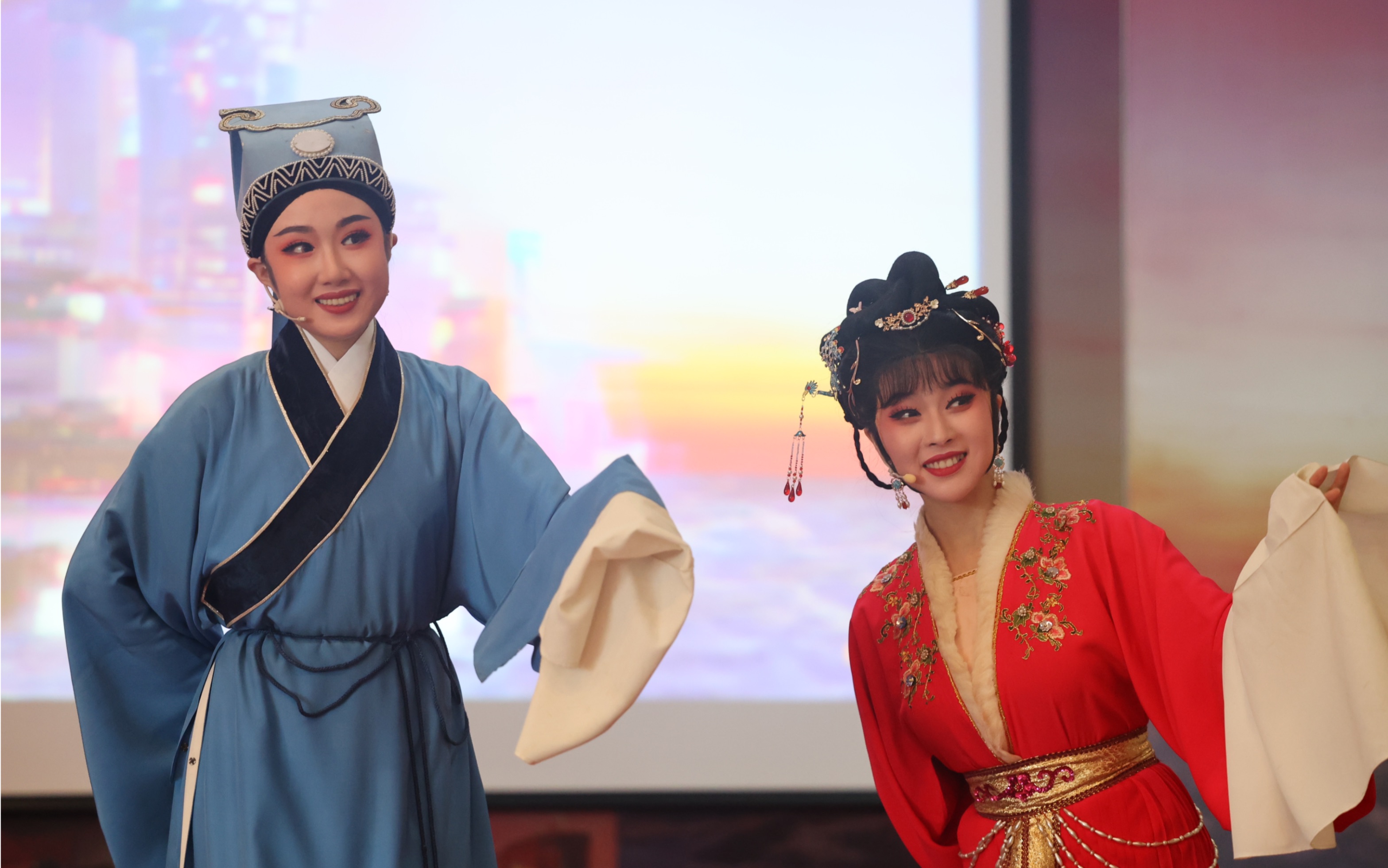 越剧追鱼书馆&观灯片段:陈欣雨,俞果