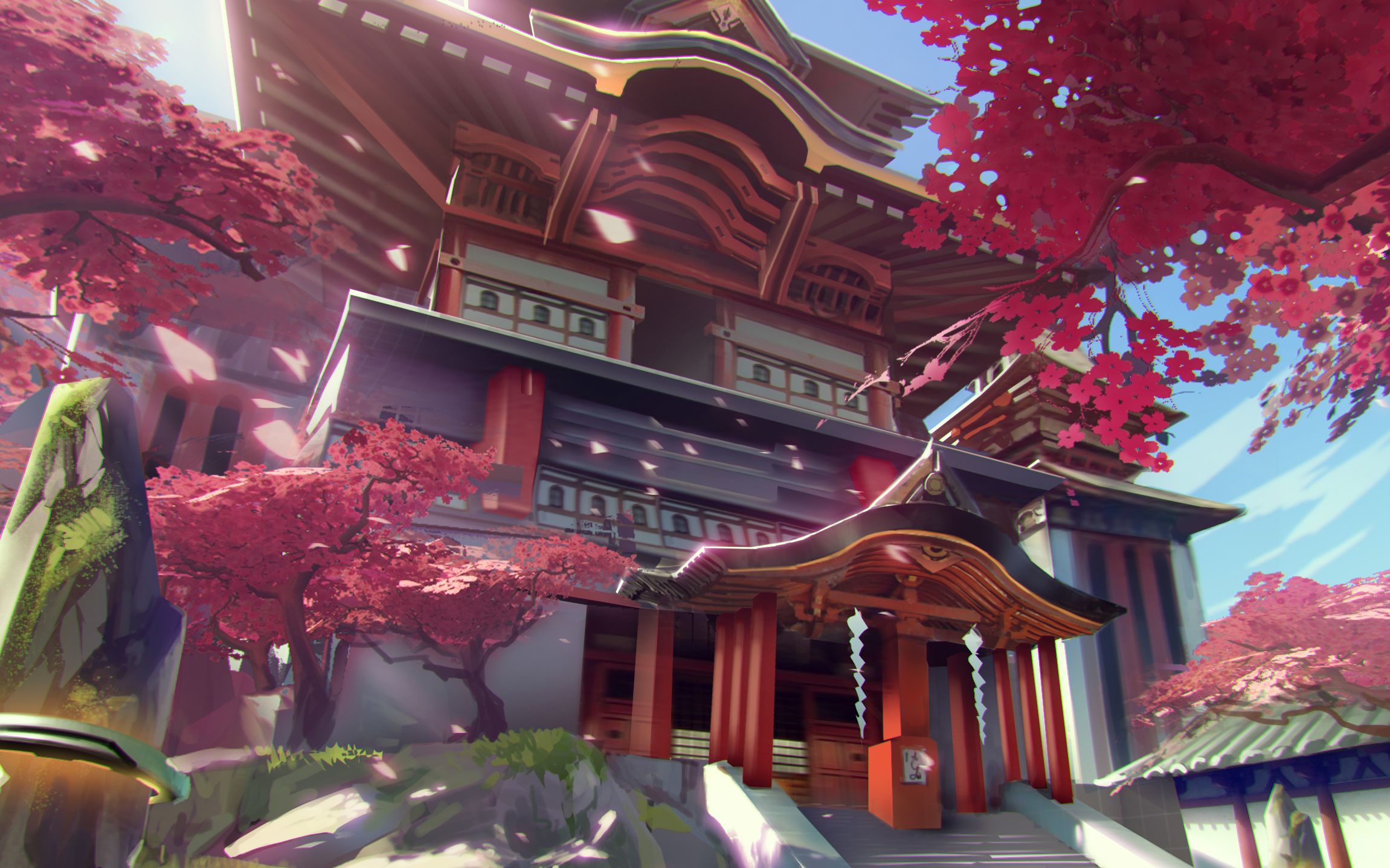 守望先锋地图音乐与环境音——花村