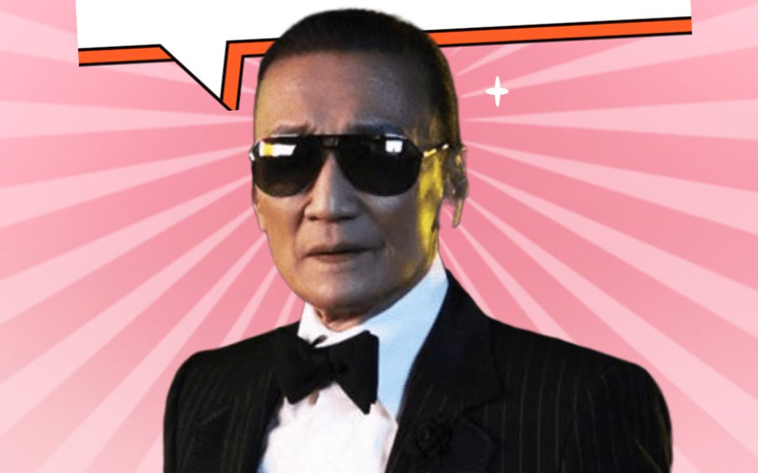 谢贤为何要把墨镜焊脸上,看到他摘掉墨镜的样子,你就全明白了!