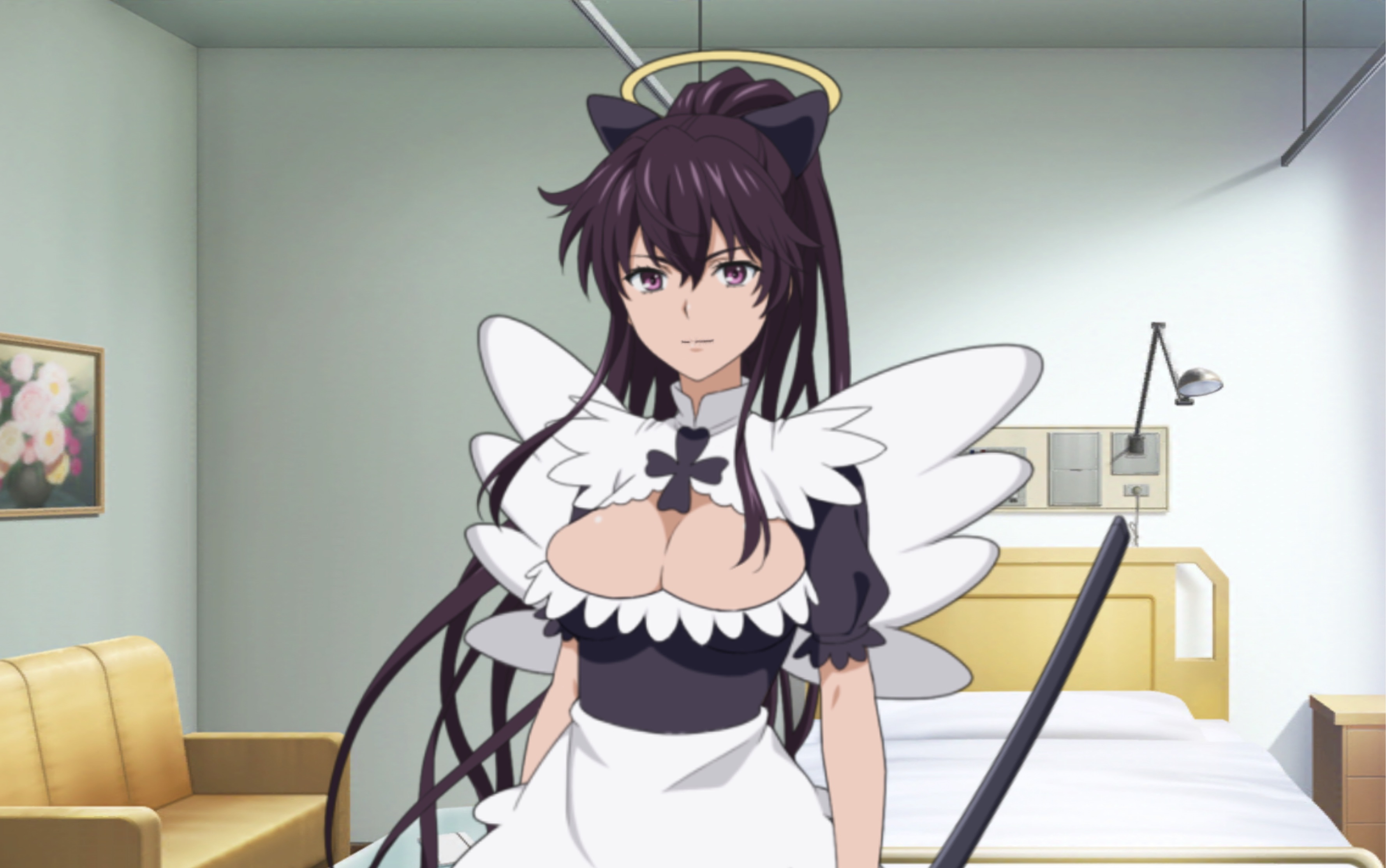 堕  天  使  工  口  女  仆 vs 大  精  灵  光  之  女  仆