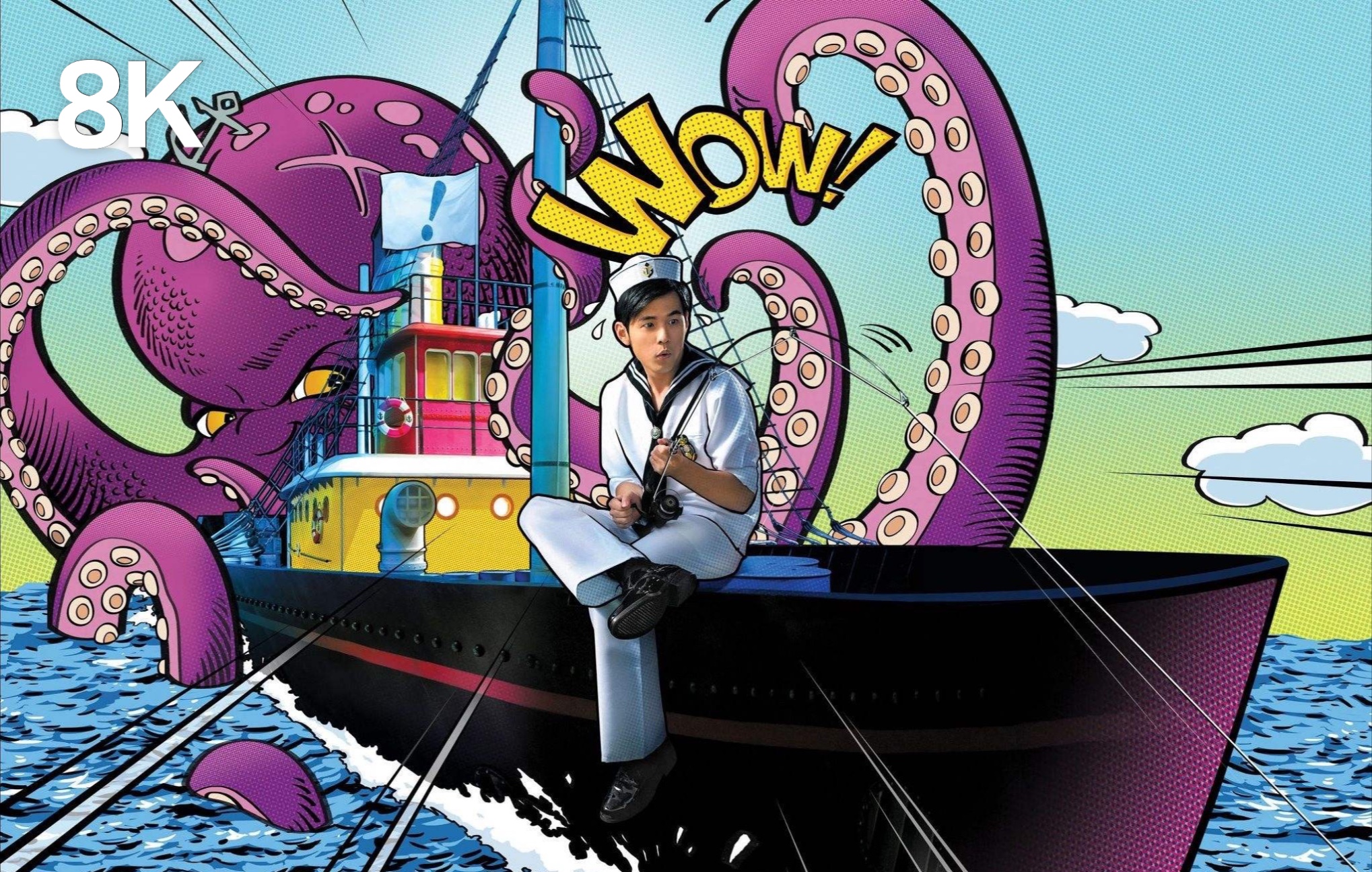 8k 水手怕水 周杰伦