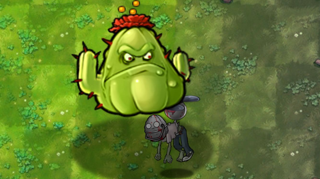 融合植物576：仙人掌窝瓜！