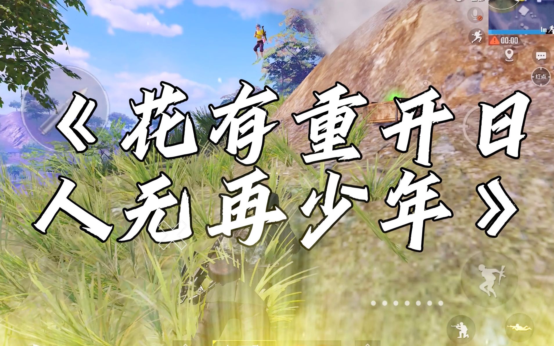 花有重开日,人无再少年