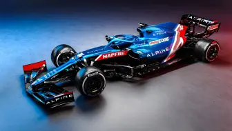 F1 21 4k高清alpine车队发布赛季新车a521 头哥和周冠宇帅照 哔哩哔哩 Bilibili