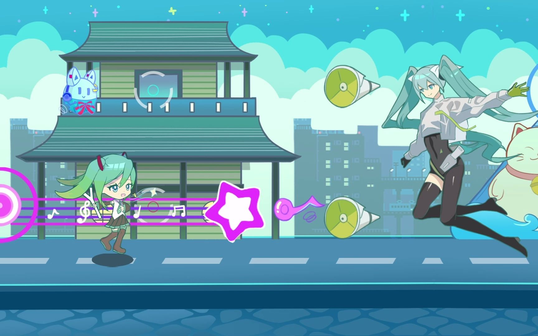 [图]「Muse Dash」×「初音未来」联动决定！【AE自制】