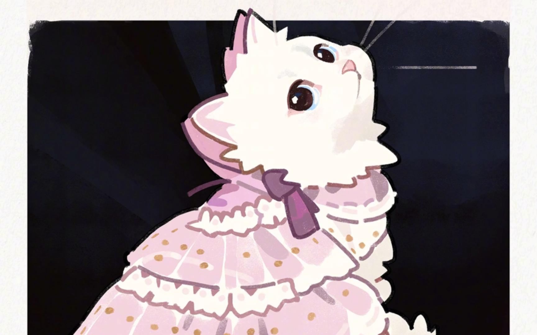 【画师推荐】可可爱爱的二次元化猫咪系列|插画师(twi:gentleeeeeee