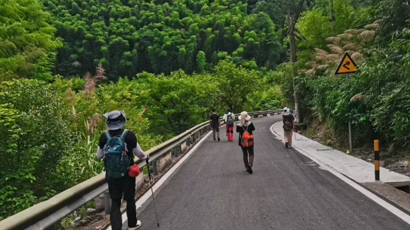 横溪上山坑～塘溪东山村徒步