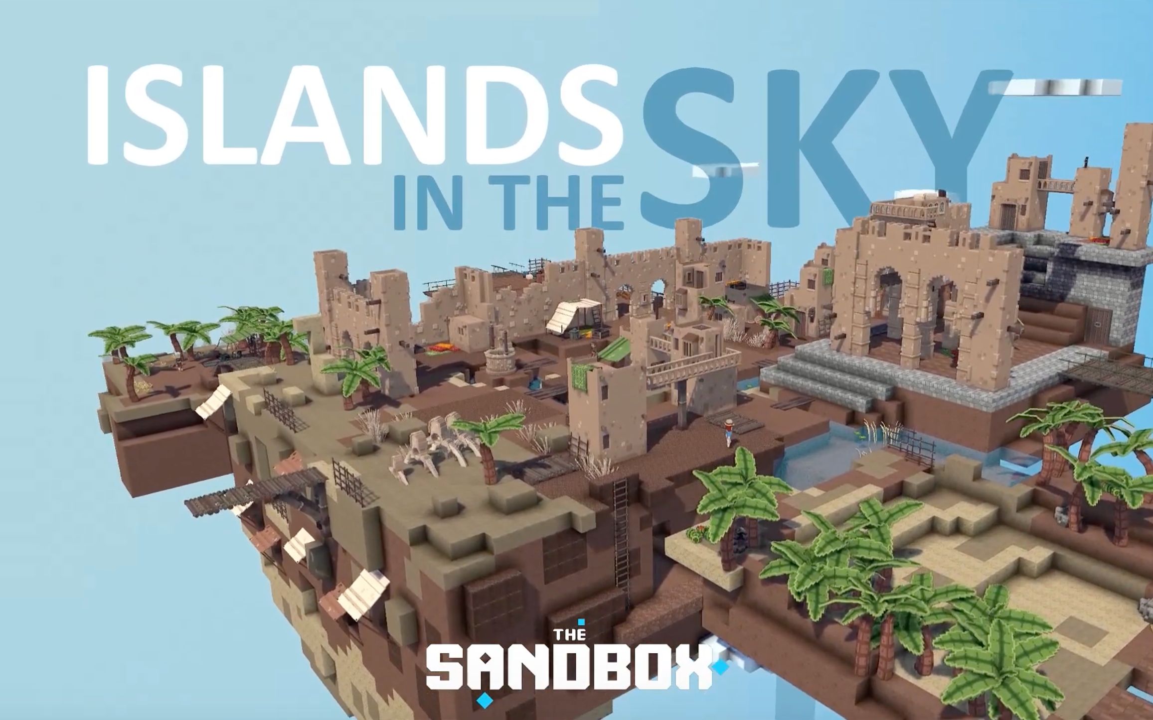 thesandbox沙盒游戏gamemakeralpha版天空中的岛屿thibaultsimar