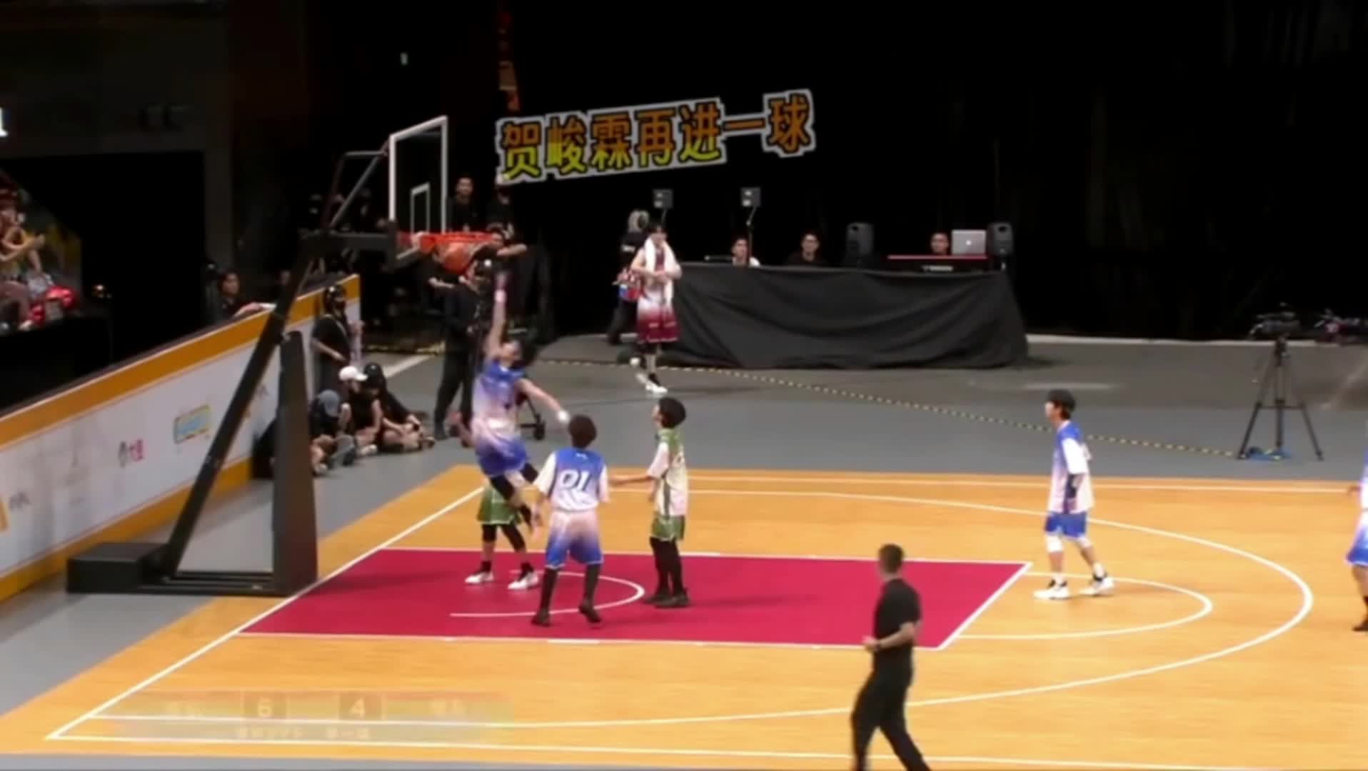 【贺峻霖】来看贺峻霖打篮球