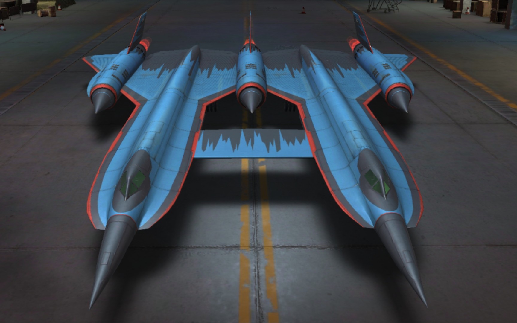 双身黑鸟之母yf24截击机