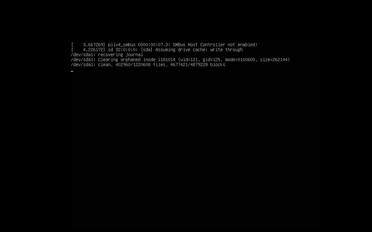 Ubuntu虚拟机因为空间不足无法开机(使用GParted Live系统进行系统空间清理)