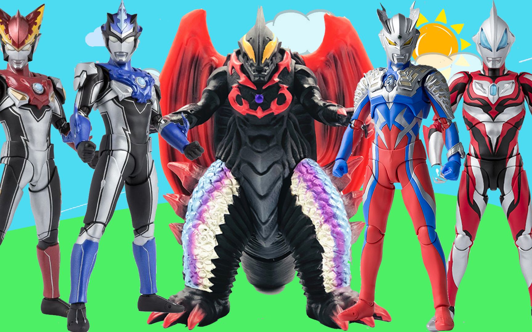 奥特曼怪兽大作战!捷德赛罗奥特曼大战怪兽贝利亚