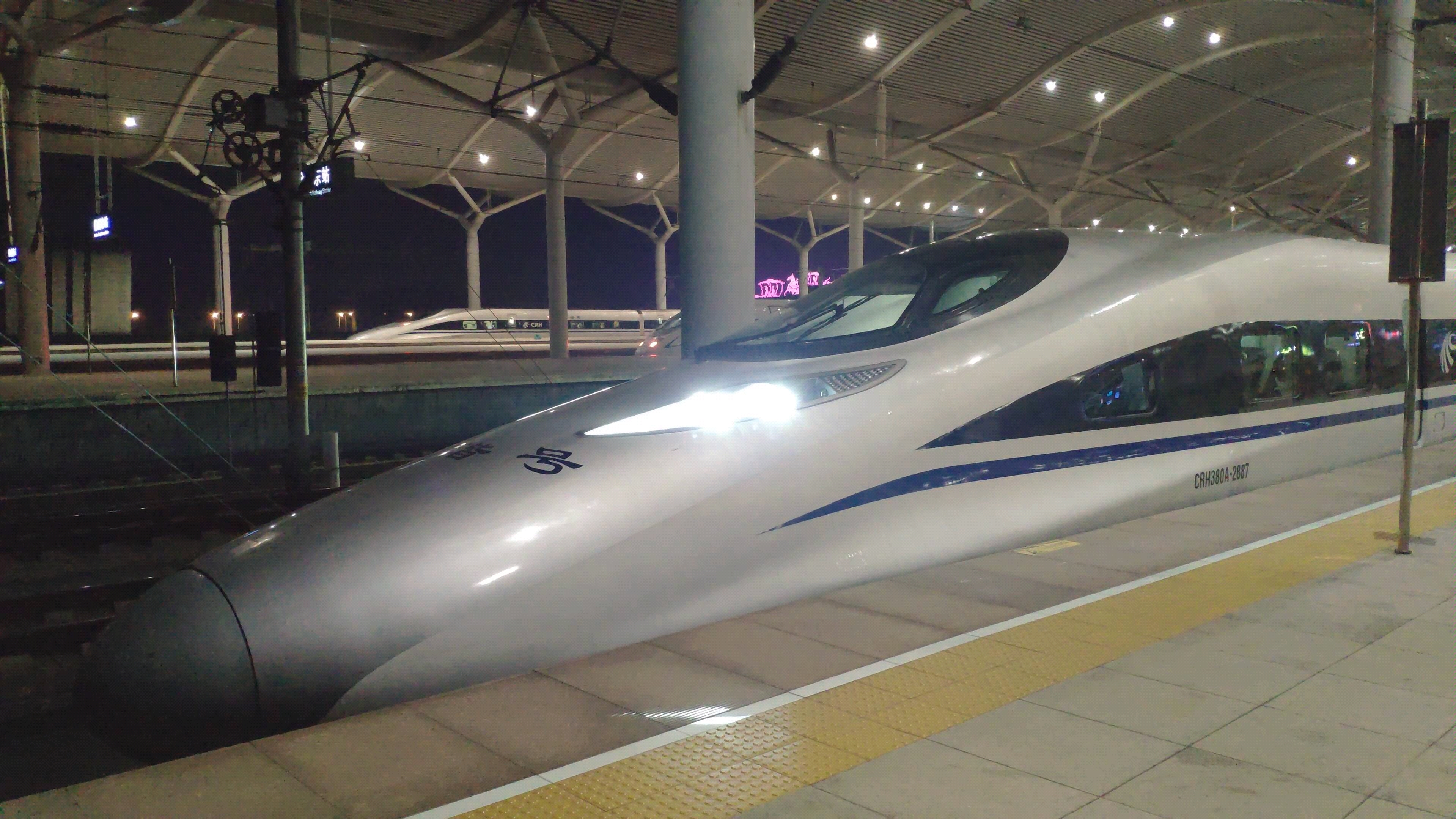 crh380a重联图片