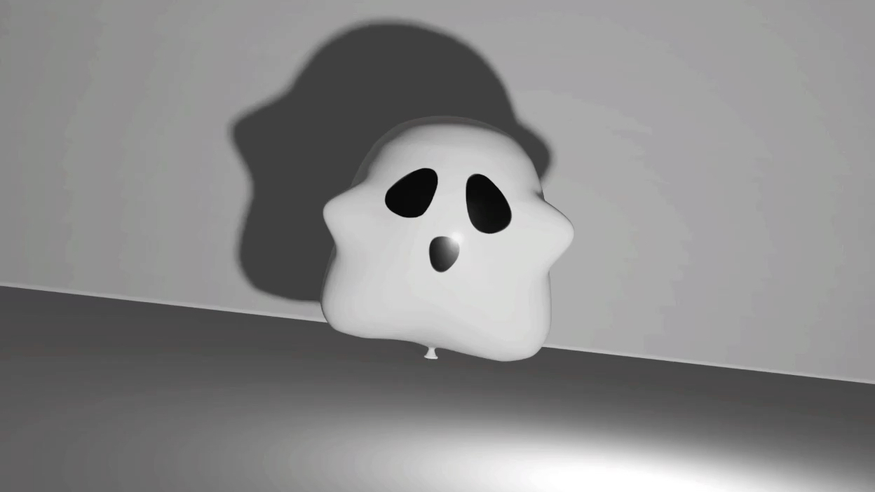 blender一只喜欢伪装成气球的幽灵