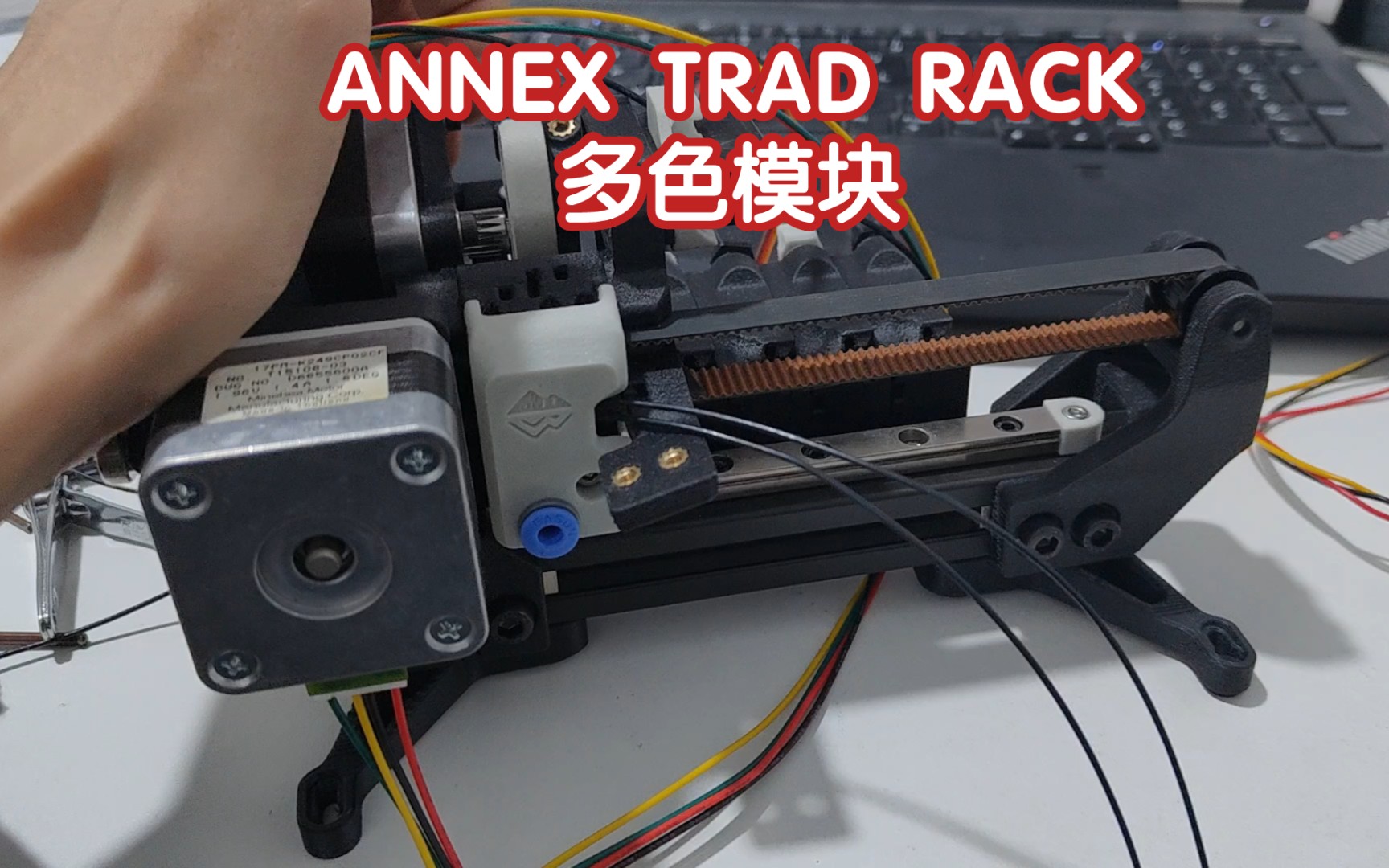 【3D打印】ANNEX 多色模块 Trad Rack 制作进度 机械完成哔哩哔哩bilibili