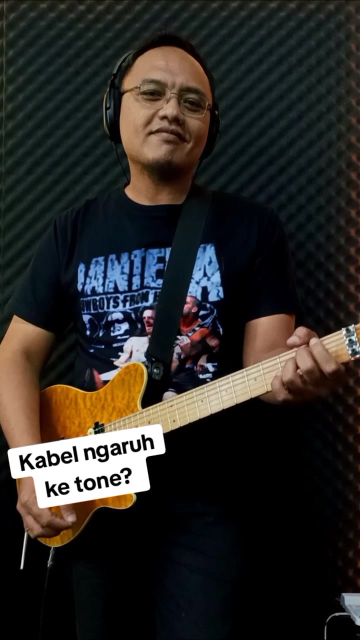 kabel ngaruh ke音吉他?