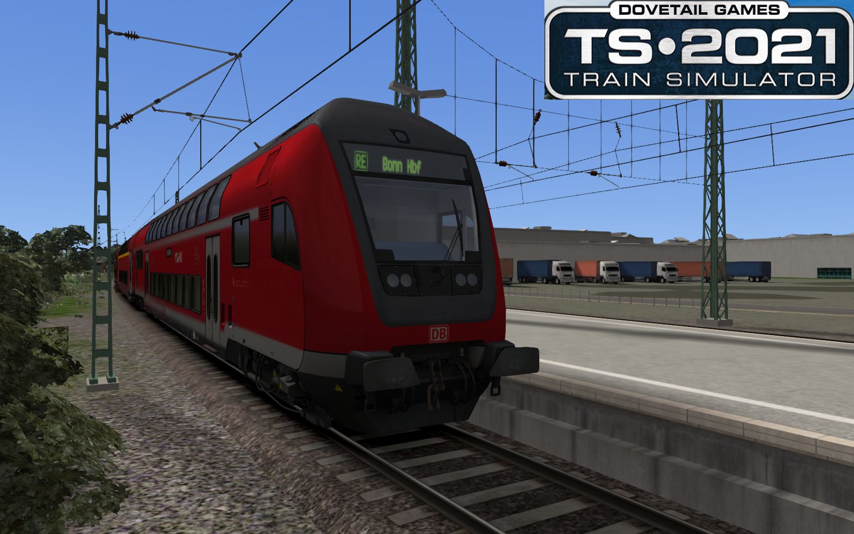 模拟火车2021:全力以赴高速疾驰 晚点8分抵达波恩站