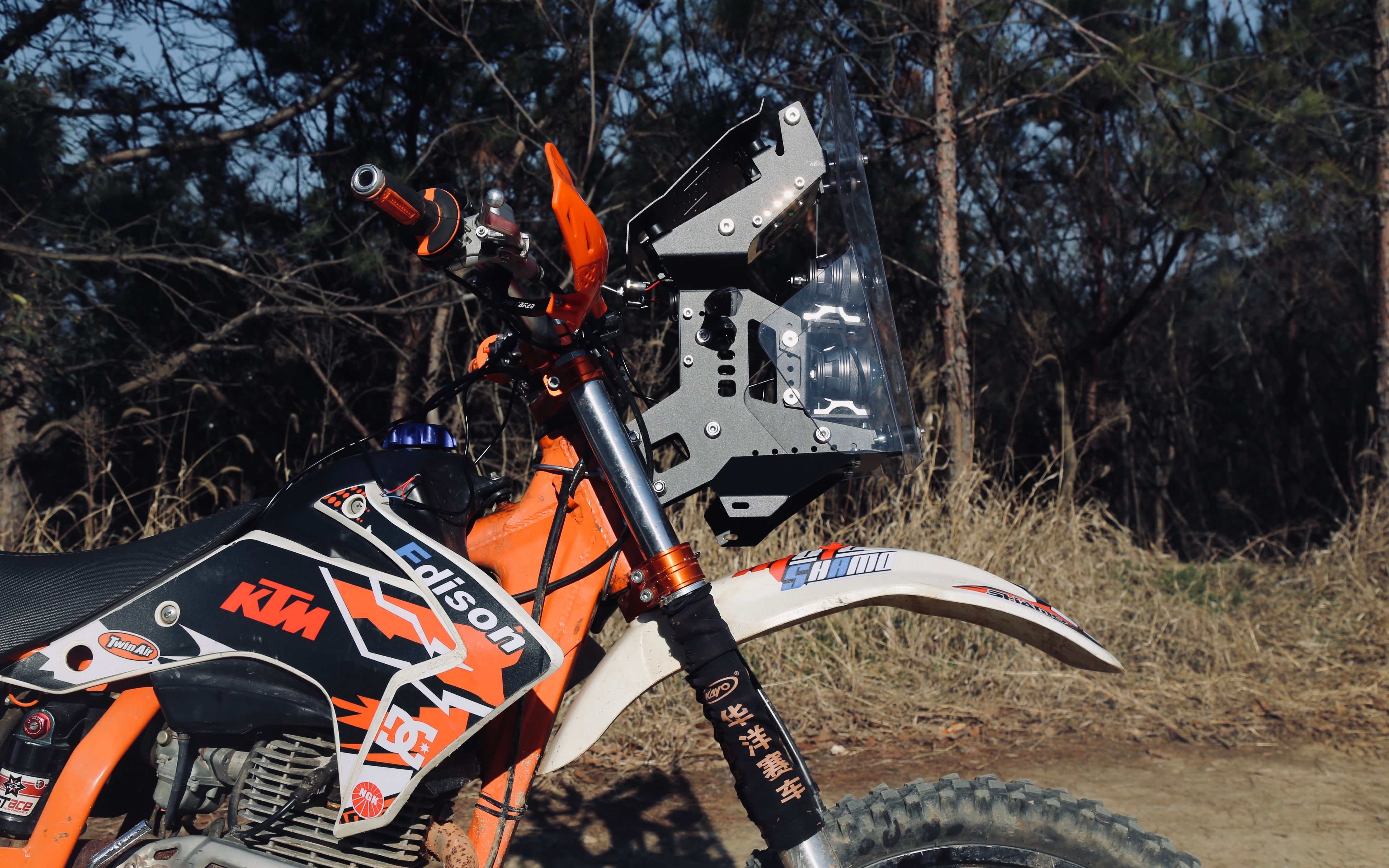 索隆标准越野摩托拉力头导航塔(大部分越野车无损安装详情咨询)