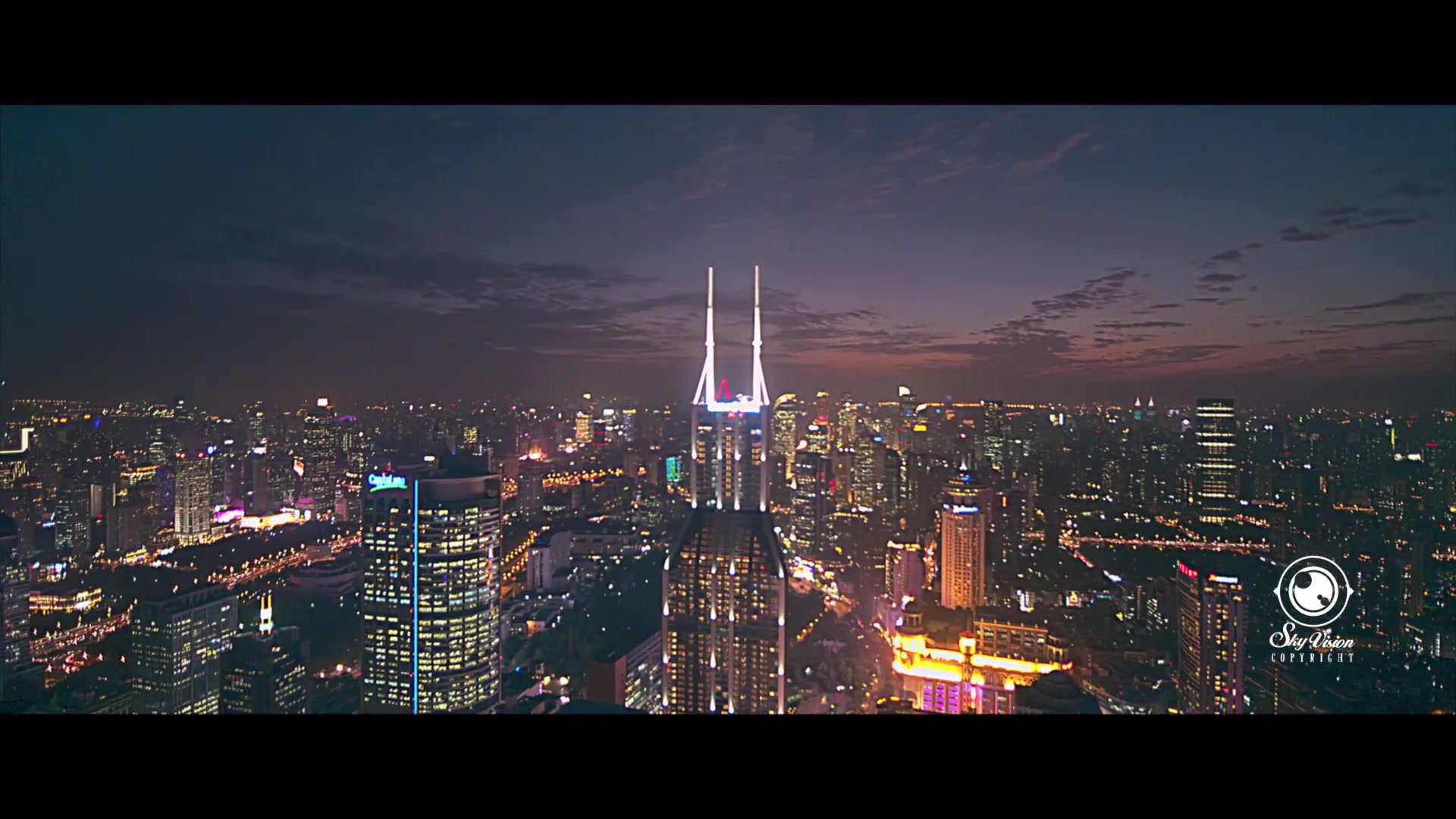 Night in Shanghai by 陈克哔哩哔哩bilibili