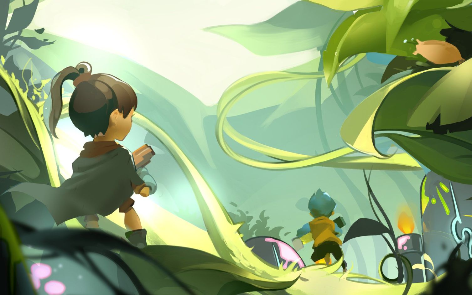 《pigment off》二维多人射击类独立游戏宣传片