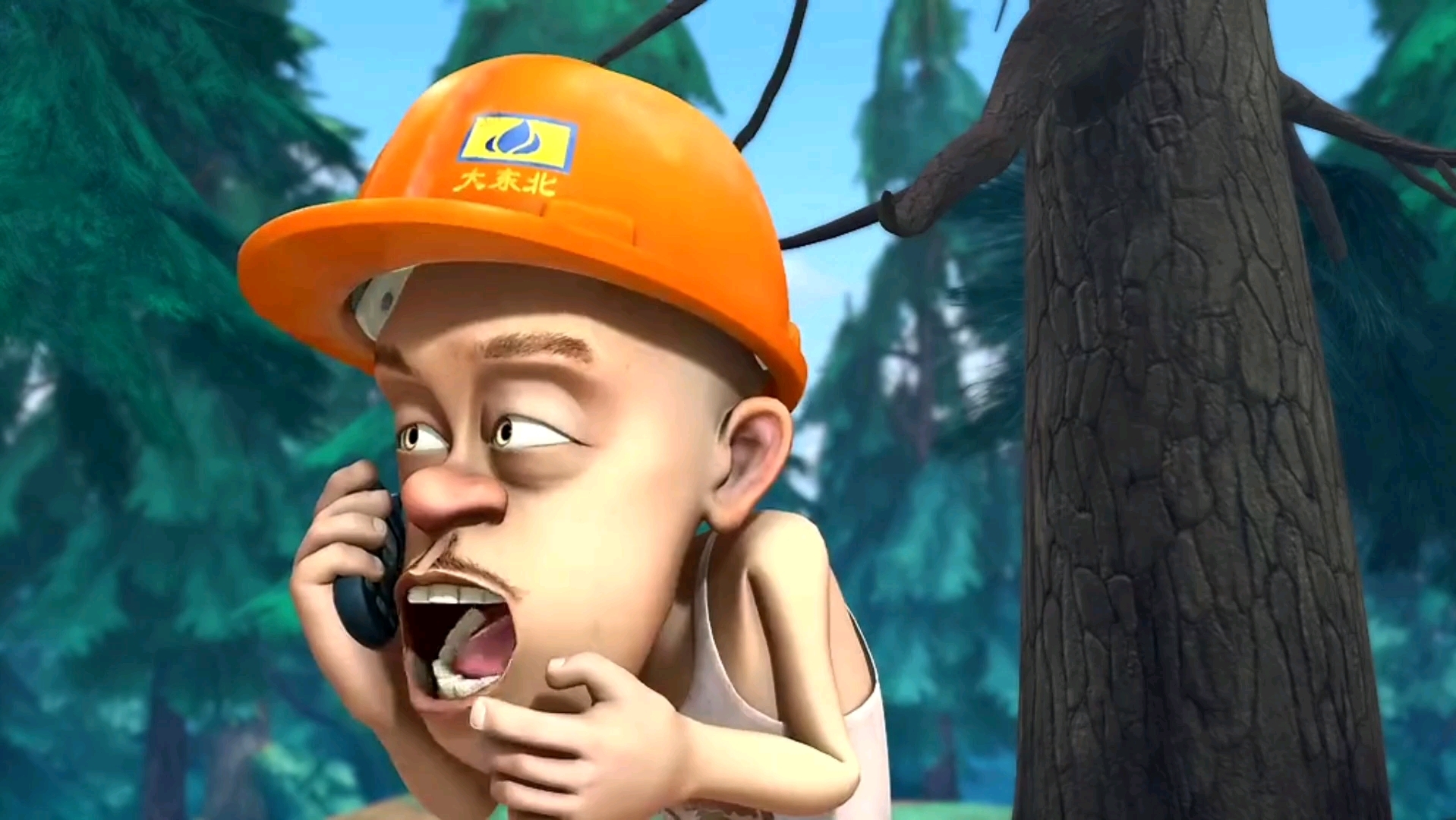 光头强美妙的电话铃声