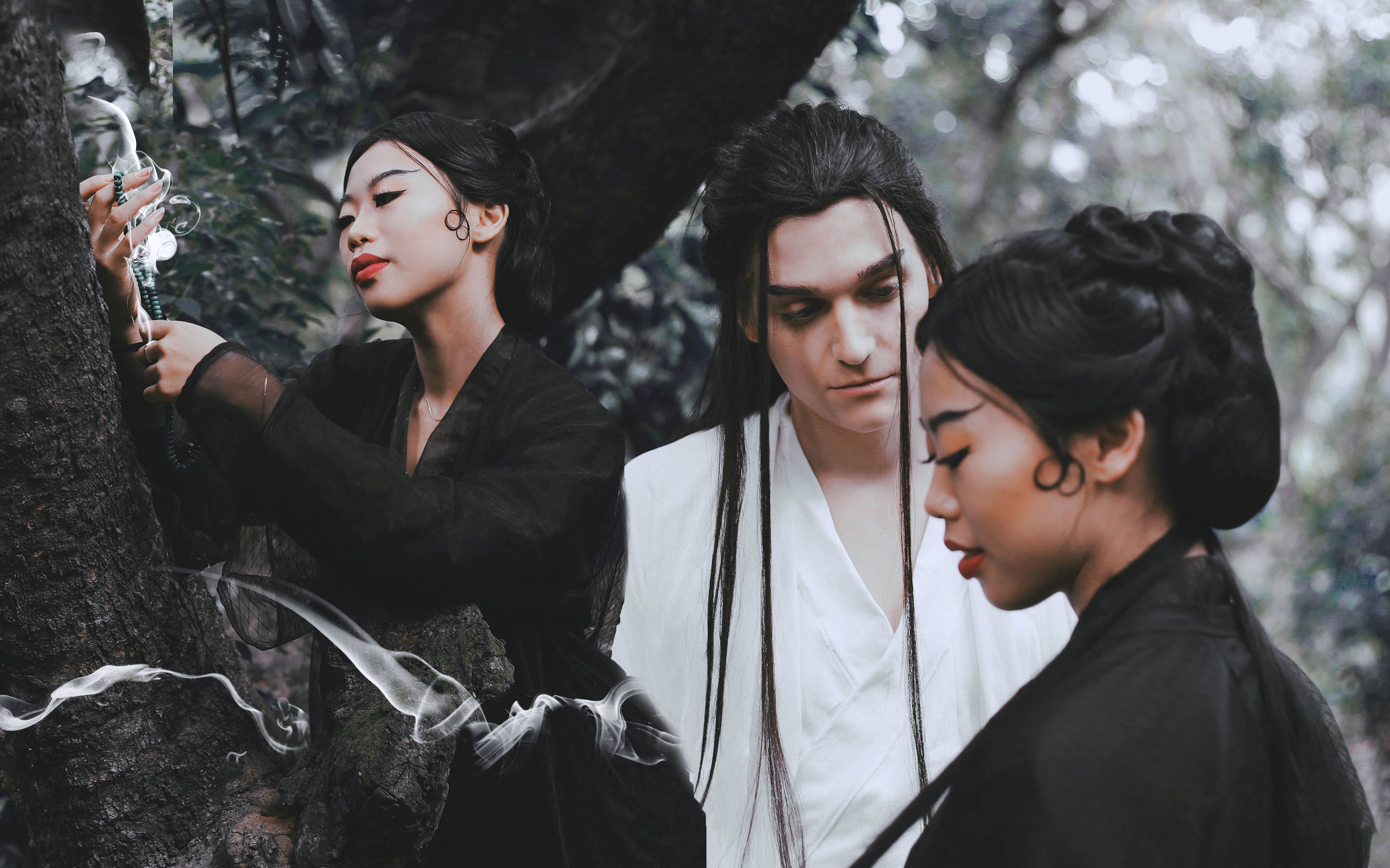 【onlee】与德国小帅的古装初体验 结尾有小彩蛋_哔哩哔哩_bilibili