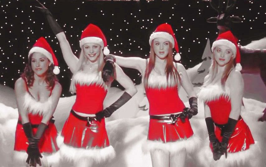 [图]【贱女孩】四人舞蹈片段-Jingle Bell Rock