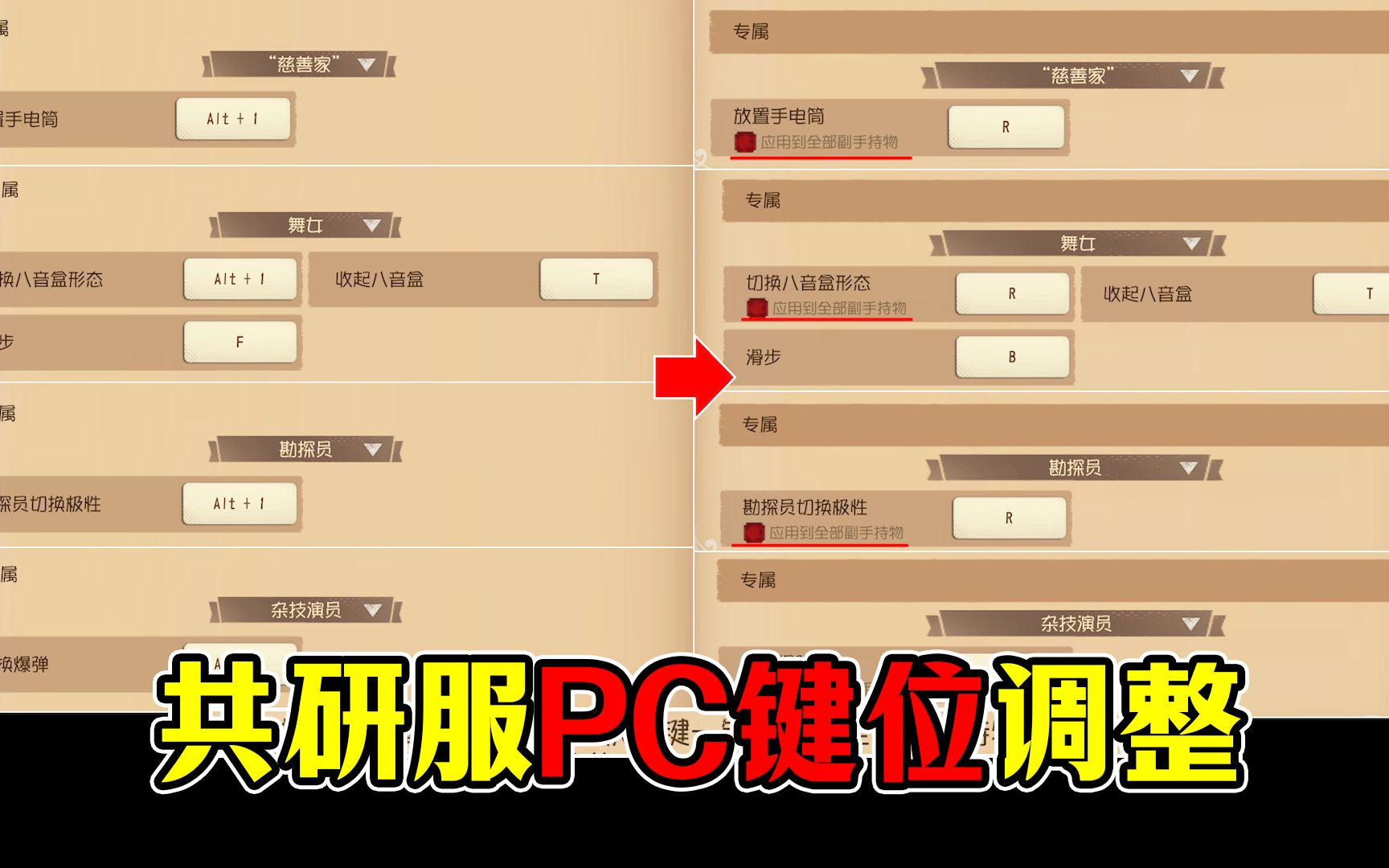 新增“响应按键”键位!第五人格PC端键位共研服改动!哔哩哔哩bilibili