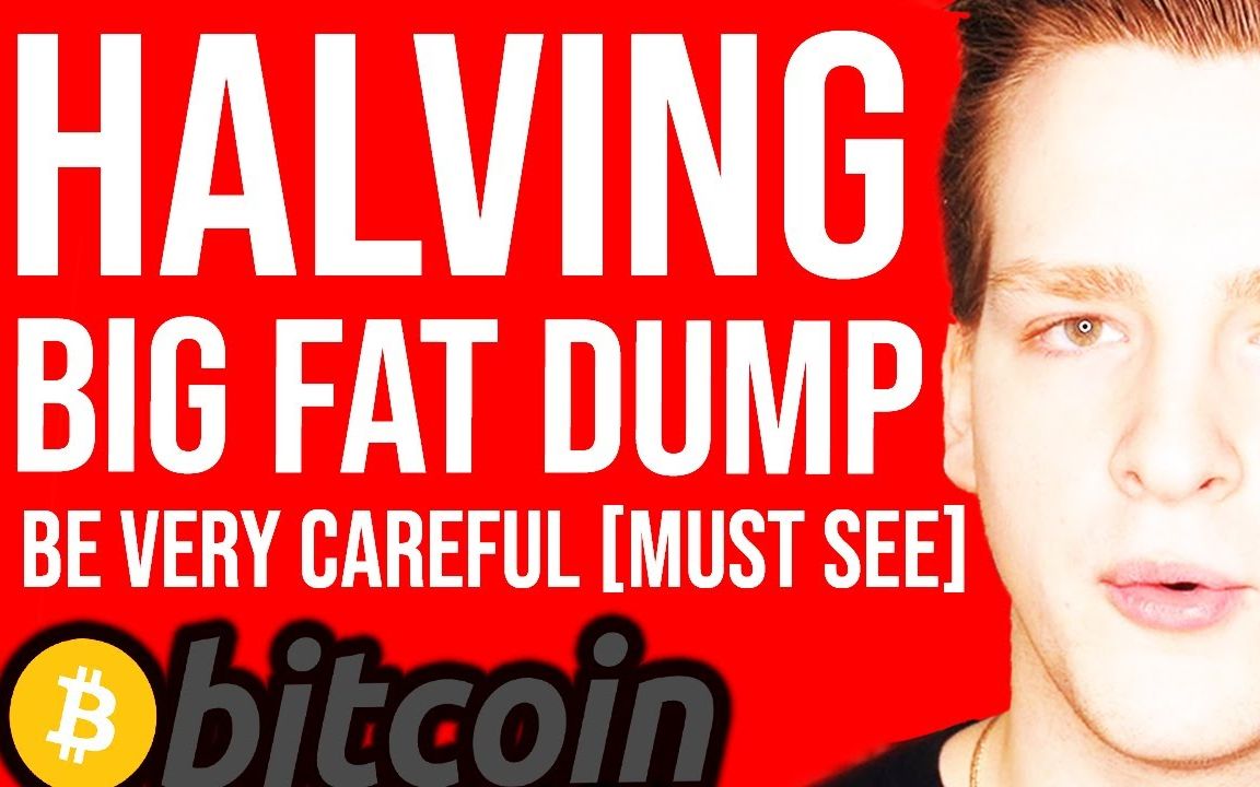 BITCOIN HALVING DUMP! Be very careful... Miner Capitulation Programmer explains哔哩哔哩bilibili