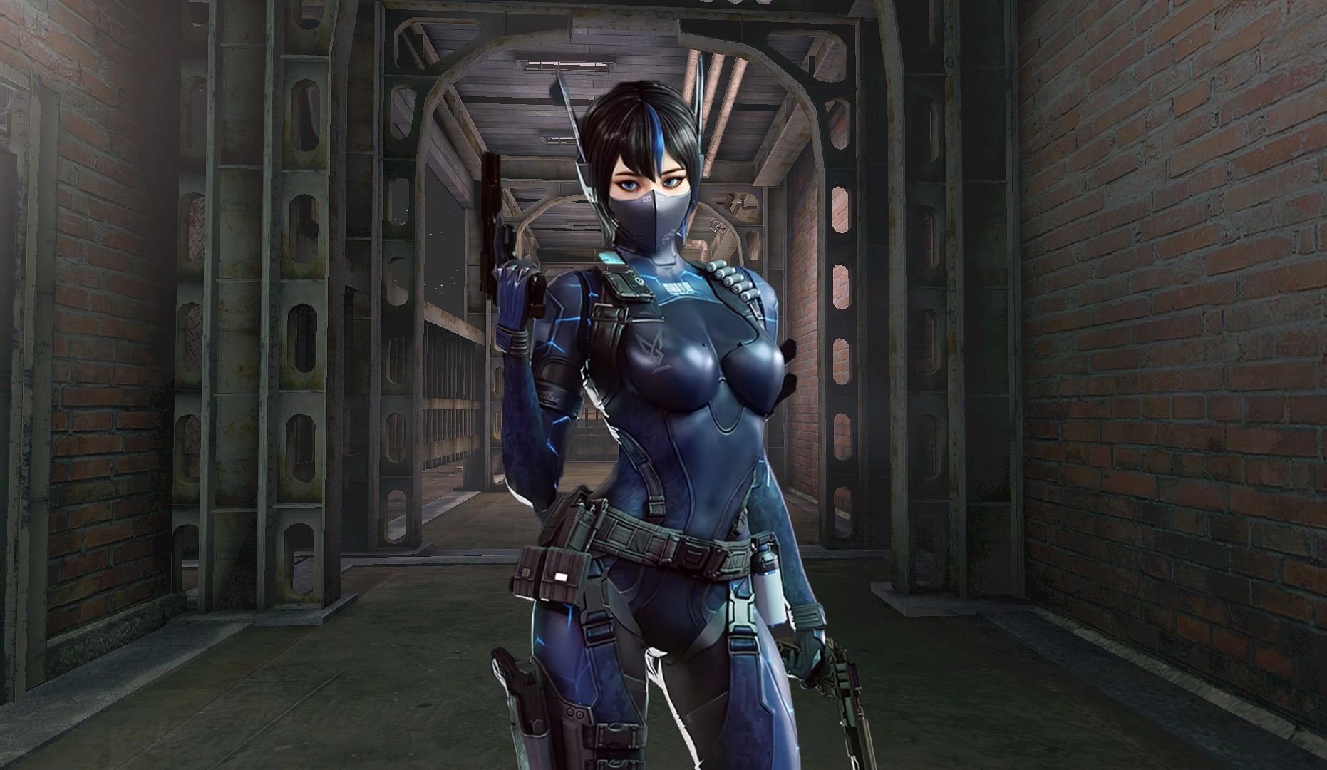 生化危机6 cf月兔特工—保卫者 mod 展示