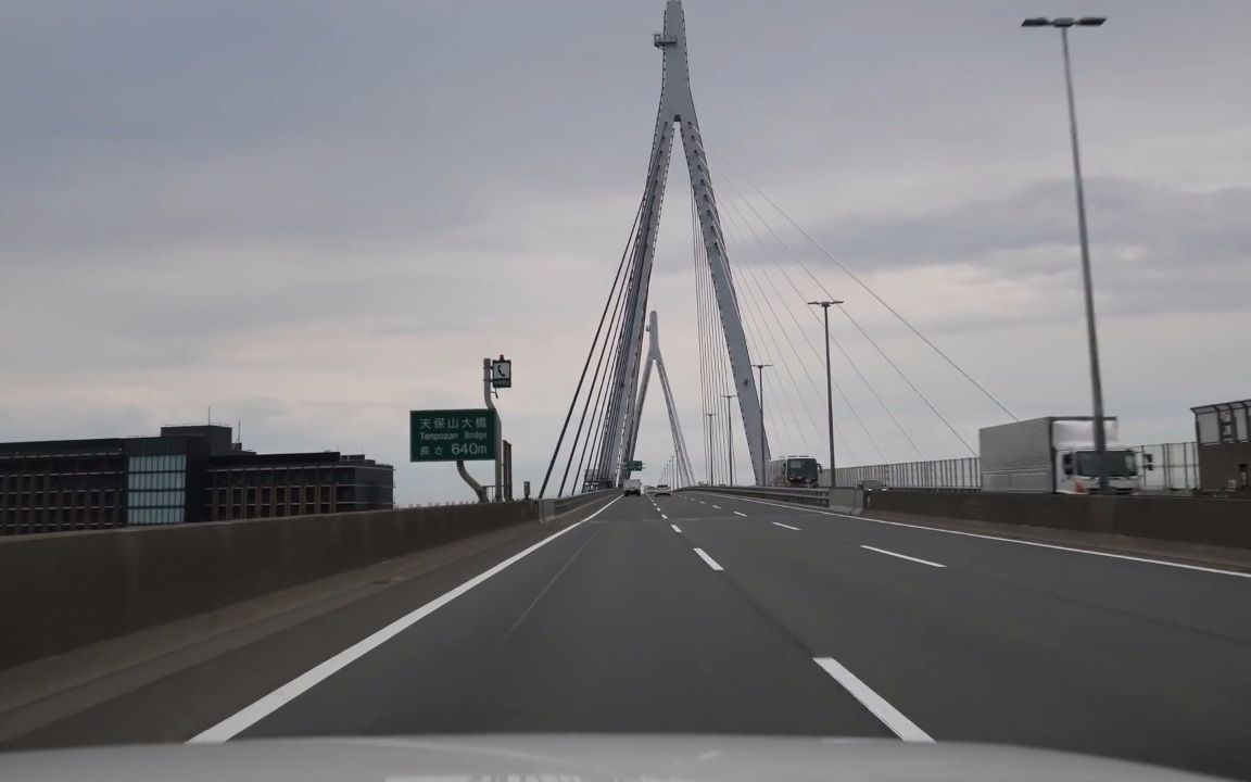 【超清日本】【bgm自制】第一视角 阪神高速湾岸線 神戸-朝潮橋 2019.