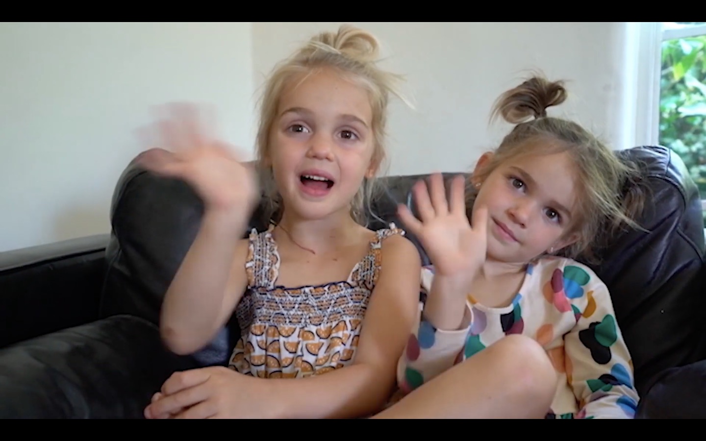 mila and emma | girls get ready for kindergarten with their