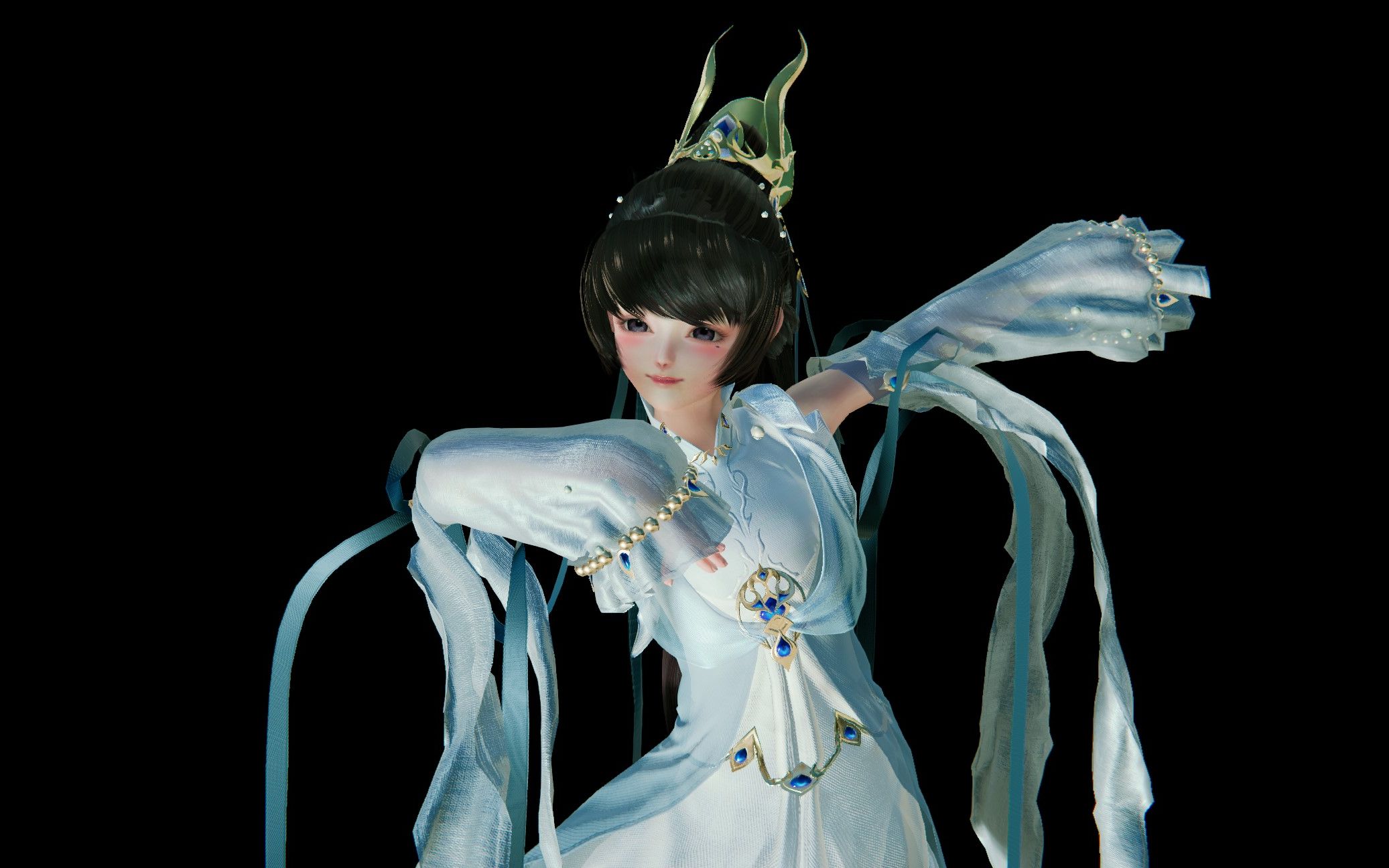 【剑网三】蓬莱小女孩四色校服 全体型入门原色_哔哩哔哩 (゜-゜)つロ