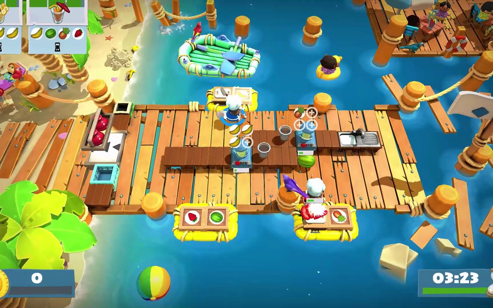 胡闹厨房2 海滩1-2 双人22单 2572