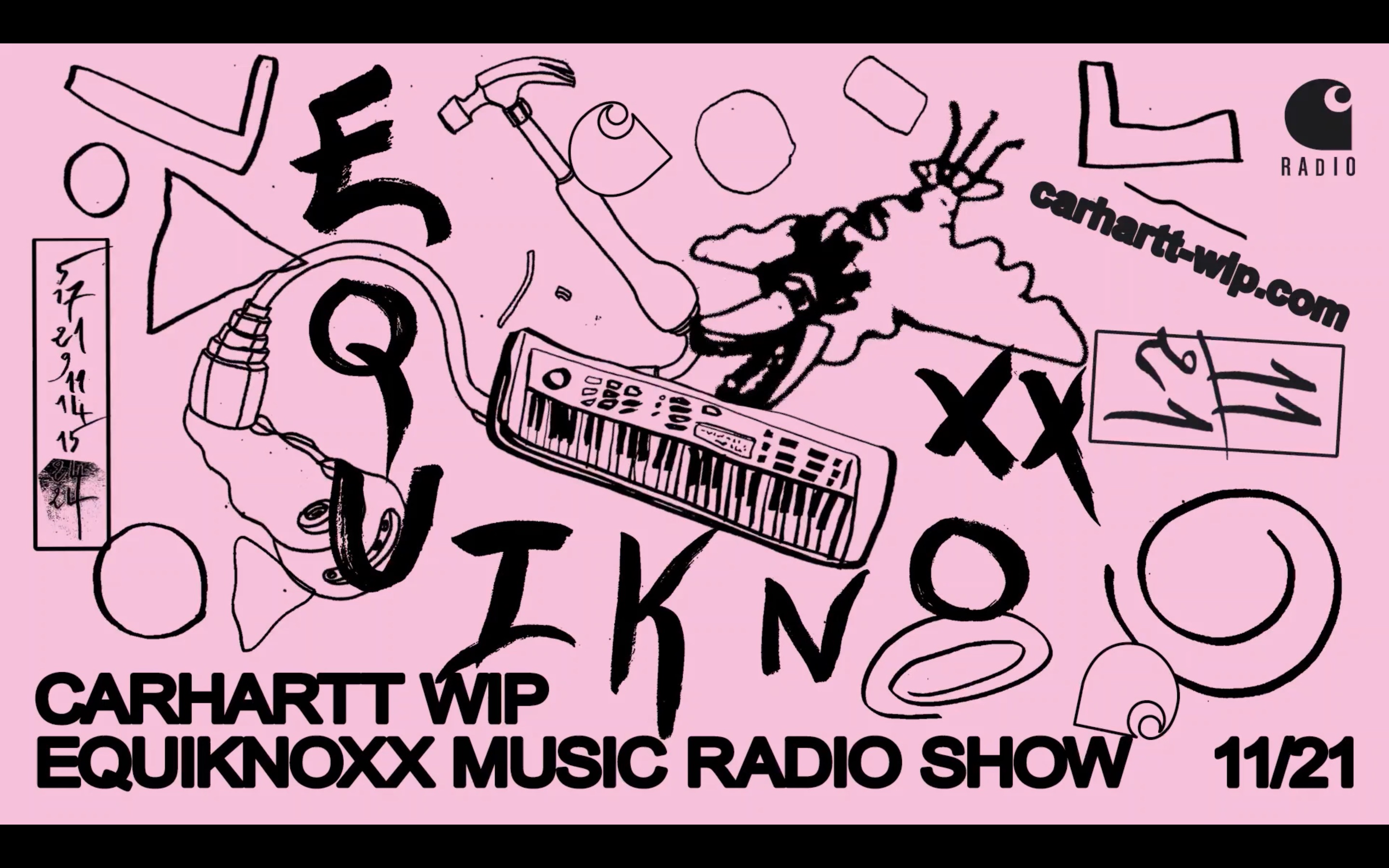carhartt wip radio show #168 equiknoxx
