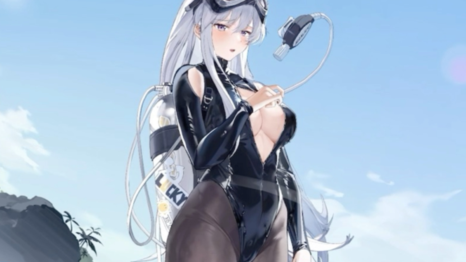 碧蓝航线 天际的潜水者 l2d 企业 uss enterprise エンタープライズ