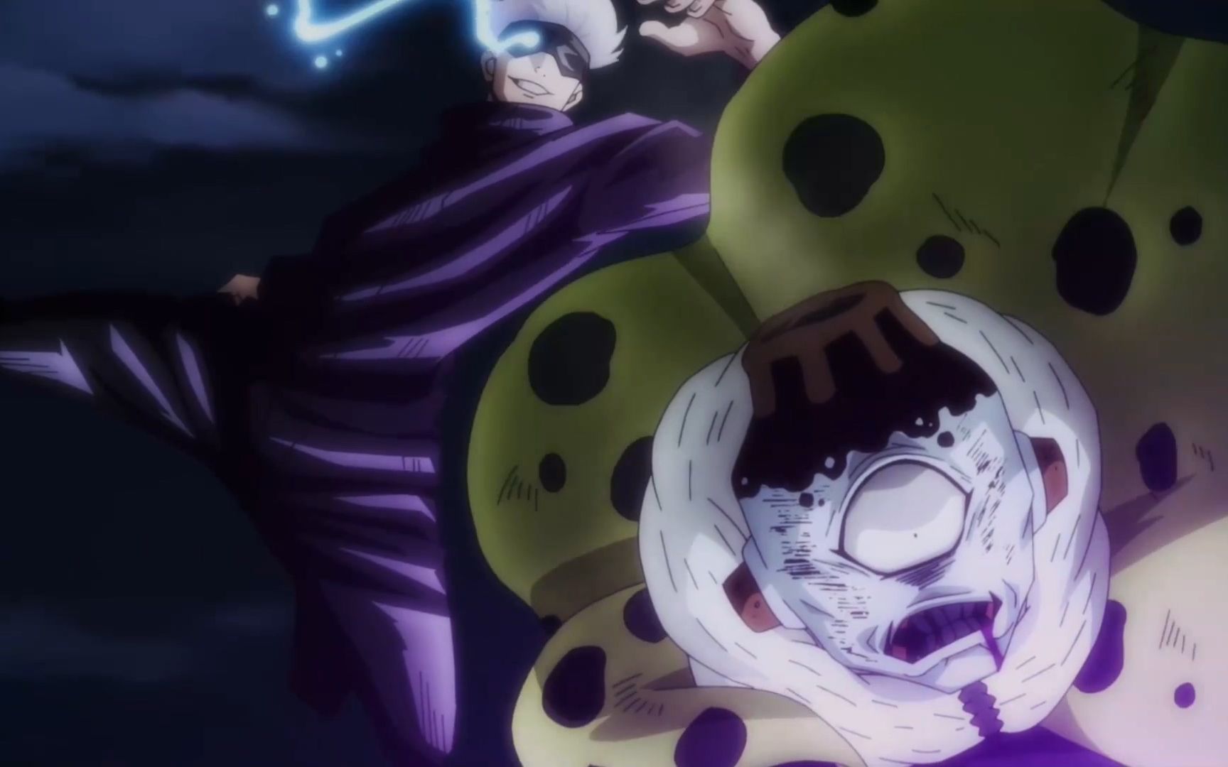 咒术回战 五条悟vs漏瑚 不是漏瑚太弱 只是五条悟太强