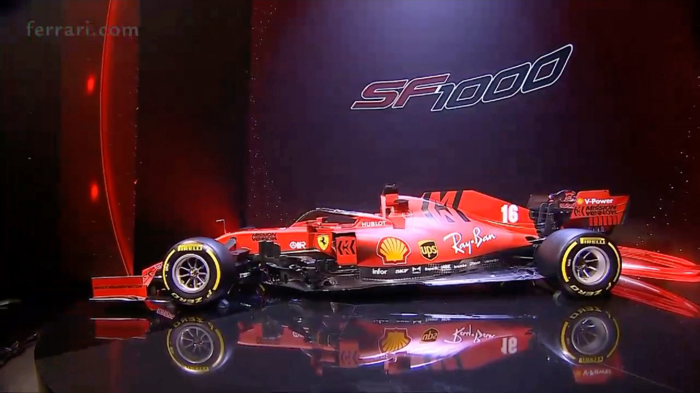 ferrari formula one 2020 racing car sf1000