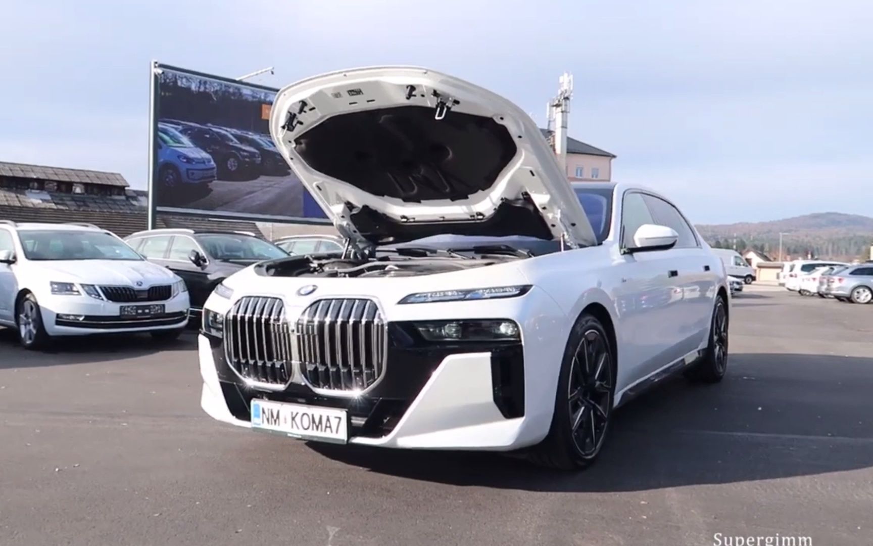 全方位实拍2023款宝马7系,深度体验2023款宝马7系